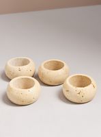 Set de 4 Argollas Servilletas Wabi Sabi