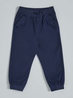 Pantalón Twill con Bolsillos Parche