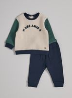 Conjunto Quilteado con Bordado