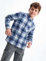 Camisa Clásica Franela Cuadrillé