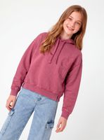 Polerón Lavado Acid Wash con Detalle Parche Flor