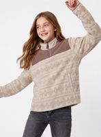 Polar Estampado con Detalle Cotelé