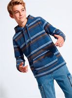 Polerón Polar Estampado Líneas