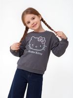 Polerón Estampado Líneal Personajes Hello Kitty con Brillos