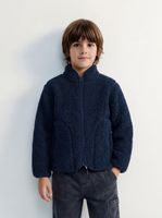 Polerón Polar Sherpa Bondeada con Bolsillos