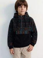 Polerón Polar Micropolar Bloque Estampado