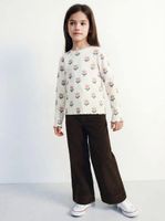 Pantalón Wide Leg Pana Marine Algodón