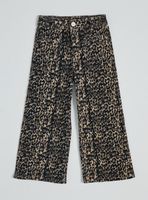 Pantalón Wide Leg Estampado Marine Algodón