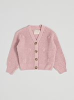 Chaleco Chenille Flores 3D