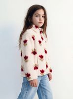 Polerón Polar Sherpa Peludo Estampado