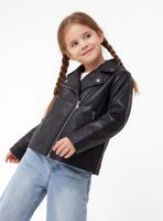 Chaqueta Tipo Biker Símil Cuero