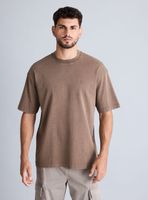 Polera Manga Corta Oversize con Proceso