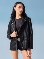 Chaqueta Biker Oversize