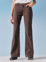 Jeans Flare Tiro Bajo Tachas