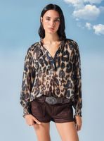 Blusa Lazo Animal Print