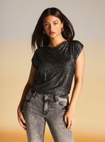 Polera Estampado Metalizado