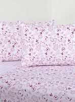 Sábanas 2 Plazas 144 Hilos Tropico Rosa