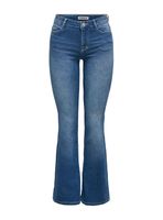Jeans Flare Color Medio