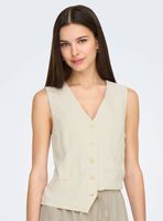 Chaleco Cuello V Regular Abierto