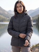 Parka Acolchado Diagonal