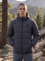 Parka Acolchada con Bolsillos Laterales