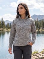 Polerón Melange Cierre Corto