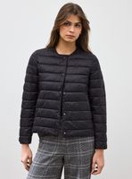 Parka Compacta Cierre Botones