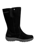 Bota Cuero Plataforma Lisa Mujer
