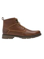 Botín Diseño Liso Cuero Hombre