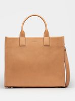 Cartera de Mano Capri Gde Beige