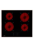 Encimera Eléctrica Vitrocerámica 4 Quemadores TRI 64910 TC3 Negro