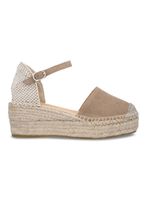 Sandalia Mujer Cuña Girona Cuero