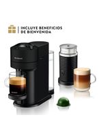 Cafetera de Cápsulas Vertuo Next Negra + Espumador de Leche Aeroccino 3