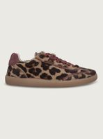 Zapatilla Urbana Animal Print Groove Cuero Mujer