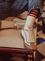 Zapatilla Urbana Style Groove Cuero Mujer