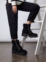 Botín Acordonado con Sherpa Mujer