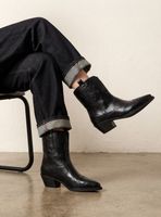 Bota Vaquera con Bordado Mujer