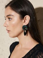 Aros Colgantes Circulares de Raffia