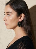 Aros Argollas Tres Corridas de Mostacillas