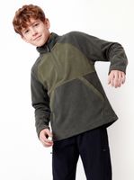 Polerón Polar Bicolor Cuello Alto