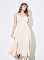 Vestido Lencero Largo Tirantes