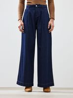 Jeans Wide Leg Pinzas