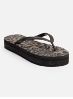 Sandalia  Animal Print Plataforma Mujer