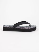 Sandalia Floral Estampado Plataforma Mujer