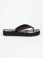 Sandalia Color Flores Print Mujer