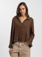 Blusa Deflecado Sole Café