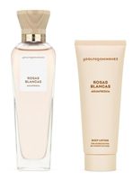 Set de Perfume Aguafresca Rosas Blancas EDT Mujer 120 ml + Loción Corporal Hidratante 75 ml
