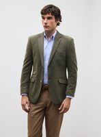 Vestón Recto Tela Knit Slim Fit