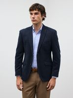 Vestón Recto Slim Fit Vuelta en Punta