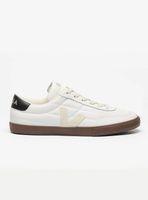 Zapatilla Urbana Mujer Panenka Leather White Black Bark